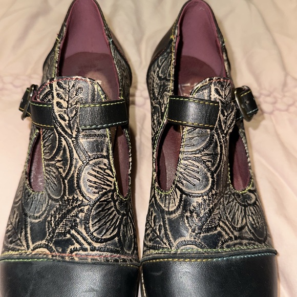 L'ARTISTE Susana T Strap Shoes Pristine Size 38 - Picture 16 of 16